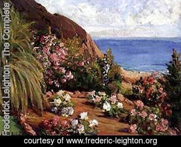 Lord Frederick Leighton - Seaside Flowers