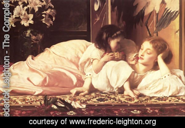 Lord Frederick Leighton - Mother And Child