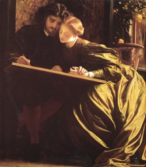 Lord Frederick Leighton - The Painter's Honeymoon