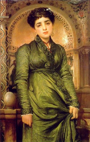 Lord Frederick Leighton - Girl In Green