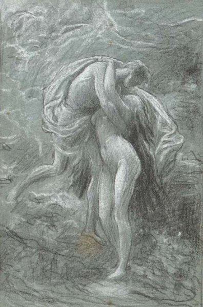 Study of figures embracing