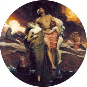 Lord Frederick Leighton - 'And the sea gave up the dead which were in it'