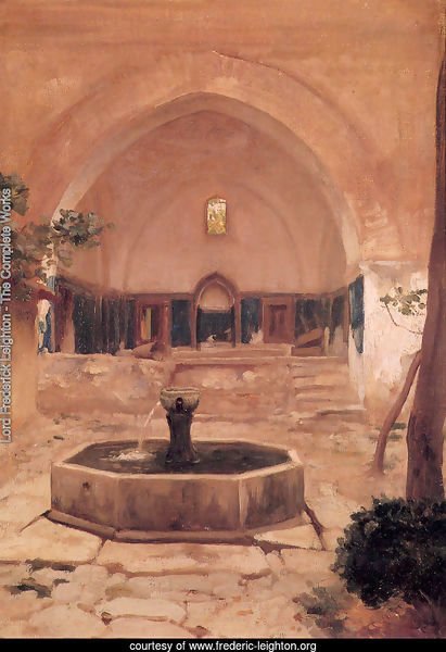 Courtyard of a Mosque at Broussa