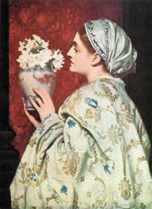 Lord Frederick Leighton - A Noble Lady of Venice