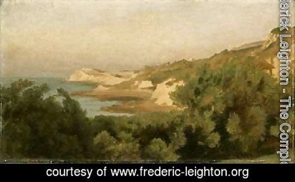 Lord Frederick Leighton - On the Coast, Isle of Wight