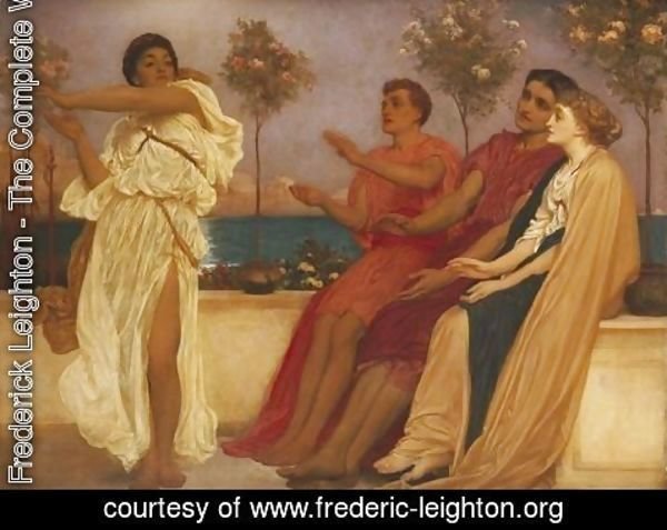 Lord Frederick Leighton - Greek Girl Dancing