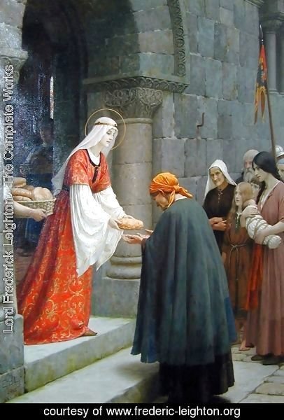 Lord Frederick Leighton - Charity of St. Elizabeth of Hungary