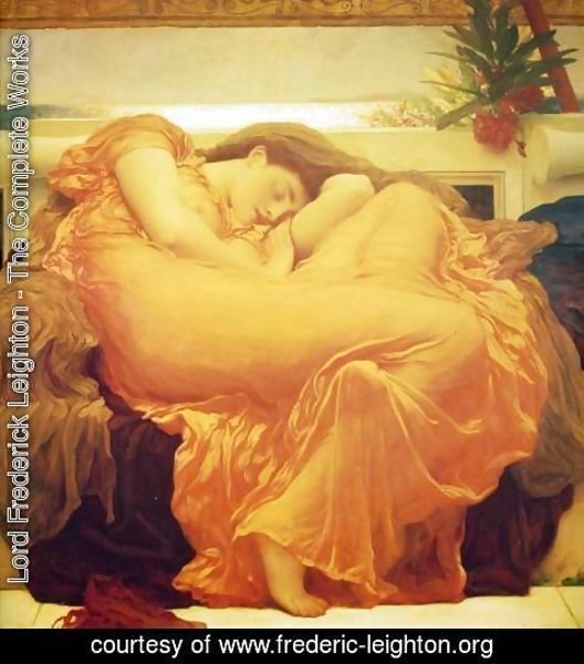 Lord Frederick Leighton - Flaming June