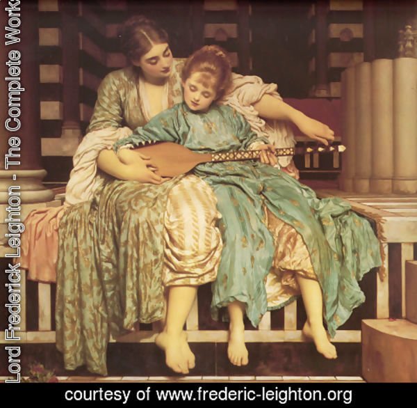 Lord Frederick Leighton - Music Lesson