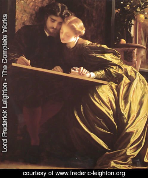 Lord Frederick Leighton - The Painter's Honeymoon