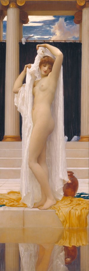 Lord Frederick Leighton - The Bath Of Psyche