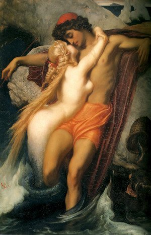 Lord Frederick Leighton - The Fisherman And The Syren
