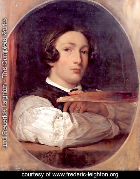Lord Frederick Leighton - Self Portrait As A Boy